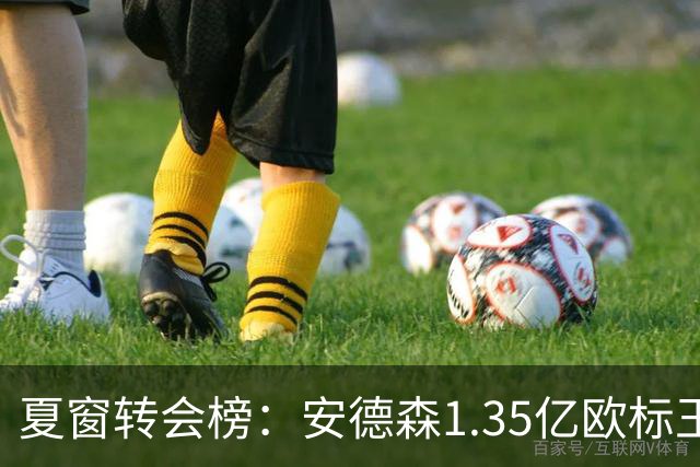 夏窗转会榜：安德森1.35亿欧标王 5000万欧+交易已11笔